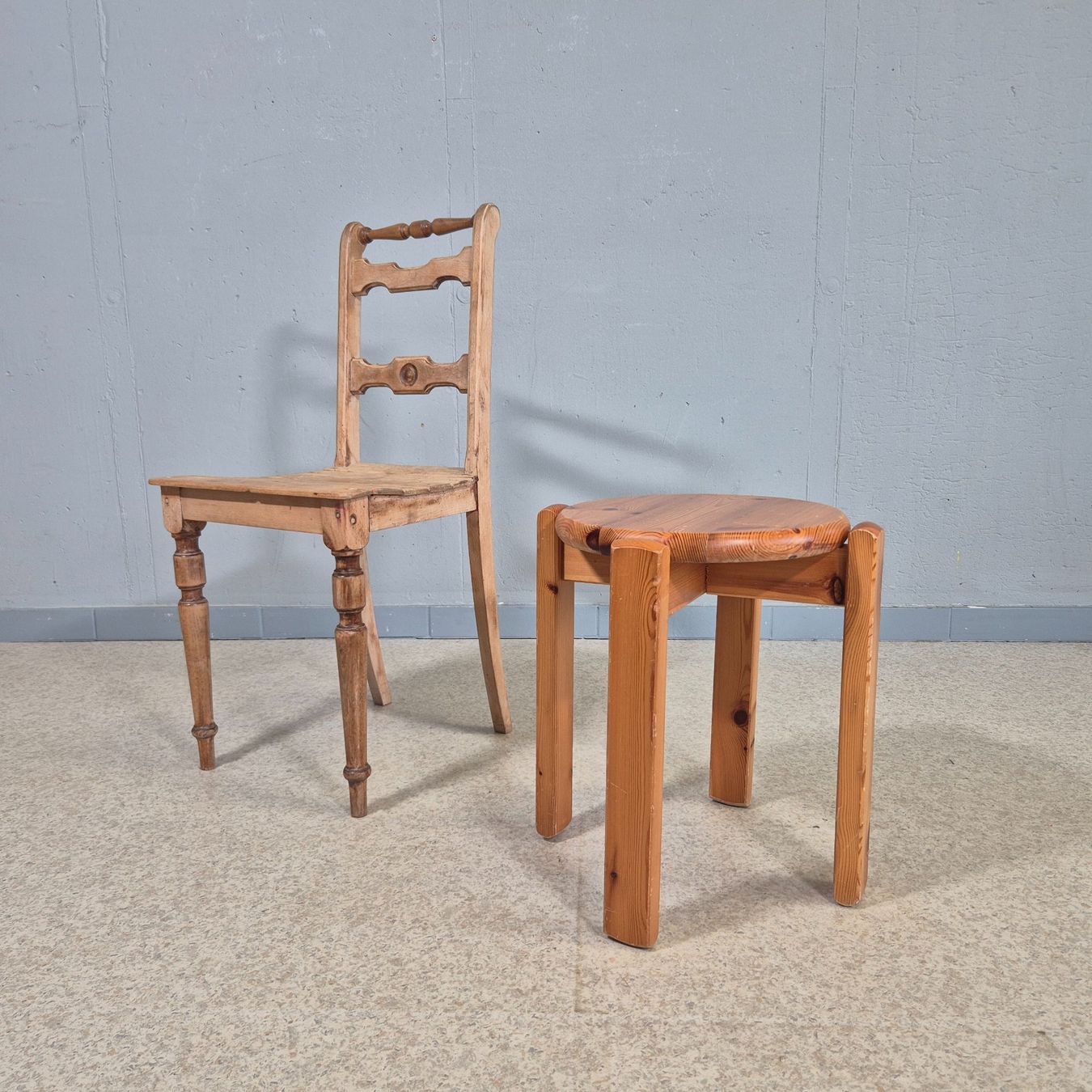 Hocker: Stapelhocker Holzhocker Hocker Höcker Massivholz – Gebraucht aus Nottwil von Wondewa-Shop 8