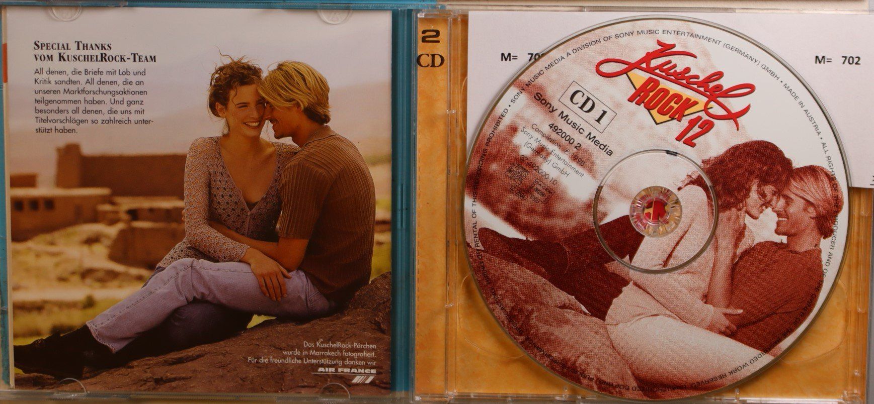 CD: Kuschelrock 12 – Usato da Luzern venduto da CONTENTI 1