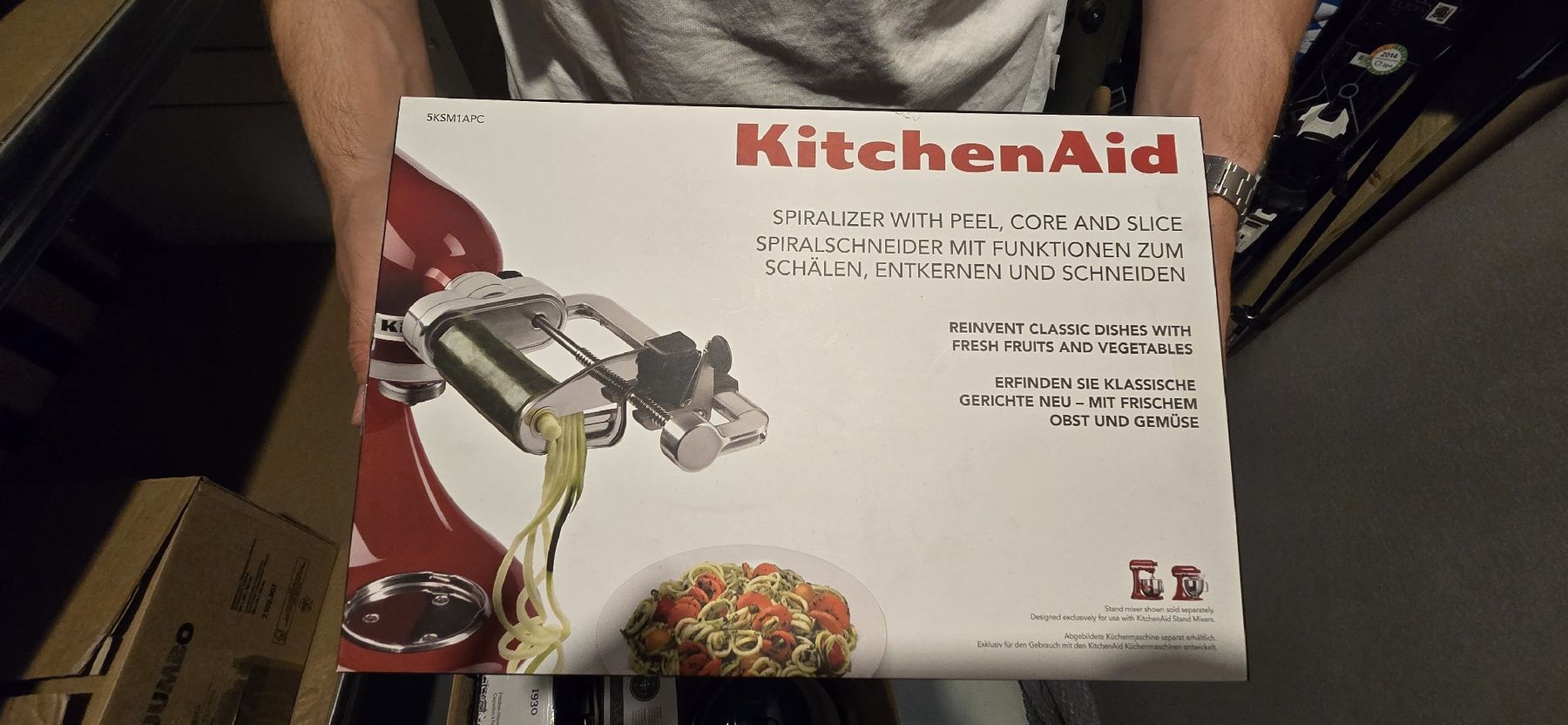 Kitchenaid Appareils de cuisine: Robt de cuisine Kitchenaid + accessoires – D'occasion à Petit-Lancy par mamazellepomme 2