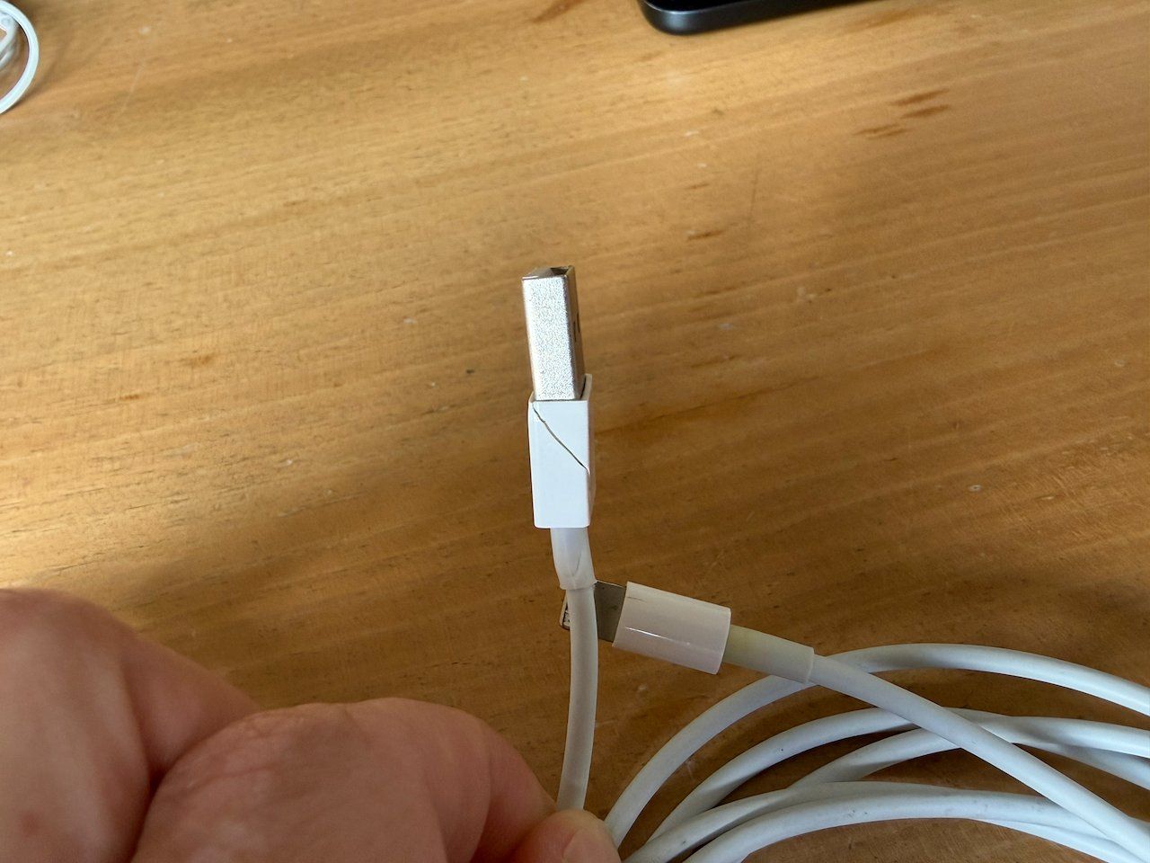 Kabel: USB-A auf Lightning Kabel – Gebraucht aus Zürich von Drech 1