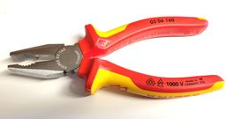 KNIPEX Kombizange Zange  isoliert VDE-geprüft verchromt Neu