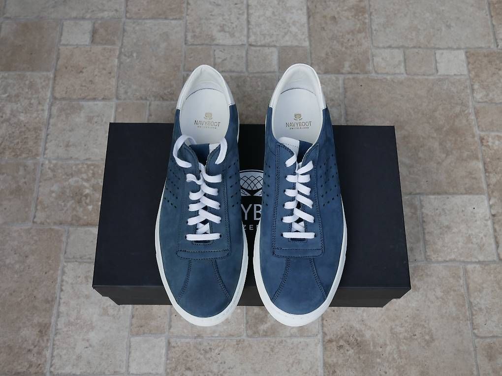 Scarpe da uomo: Navyboot Sneaker, Grösse 40, Blau, Neu – Usato da Niederwangen BE venduto da Benny.7