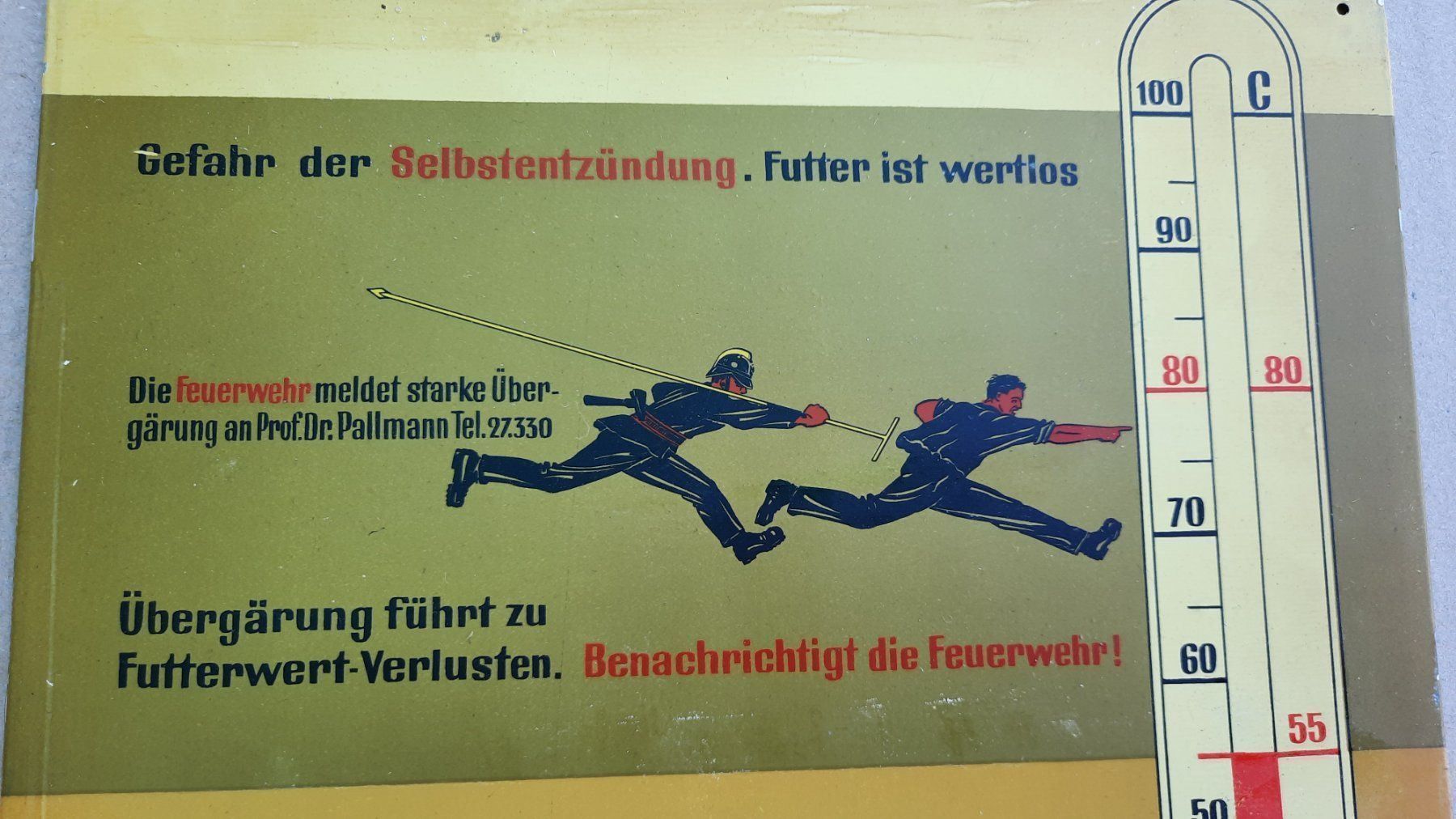 Schilder: GVZ Bauer Versicherung Heu Blech Schild – Gebraucht aus Hedingen von Zwackul 5