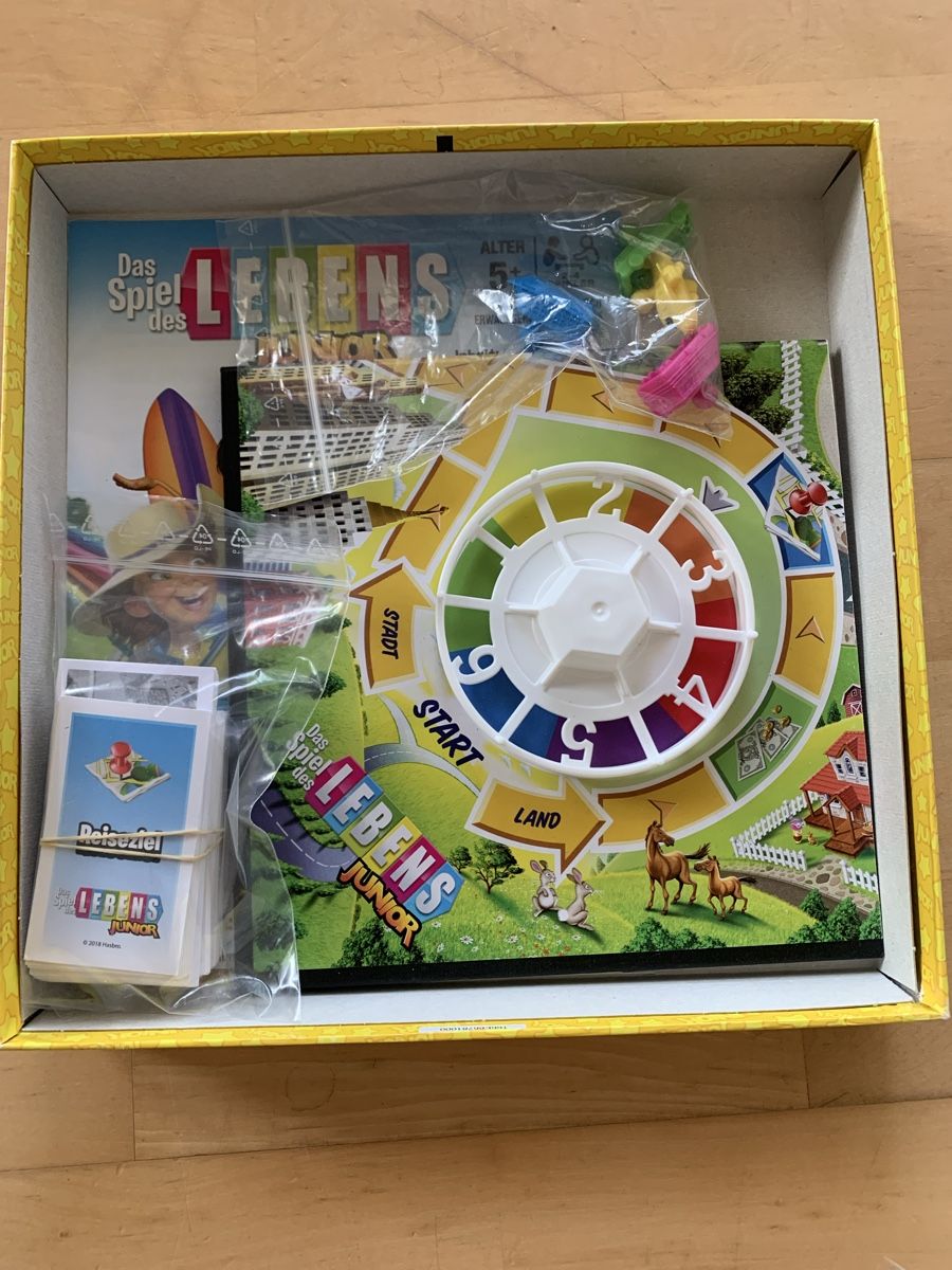 Hasbro Spiele: Spiel des Lebens Junior – Gebraucht aus Bubikon von nba01 3
