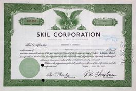 Skil Corporation - 1956