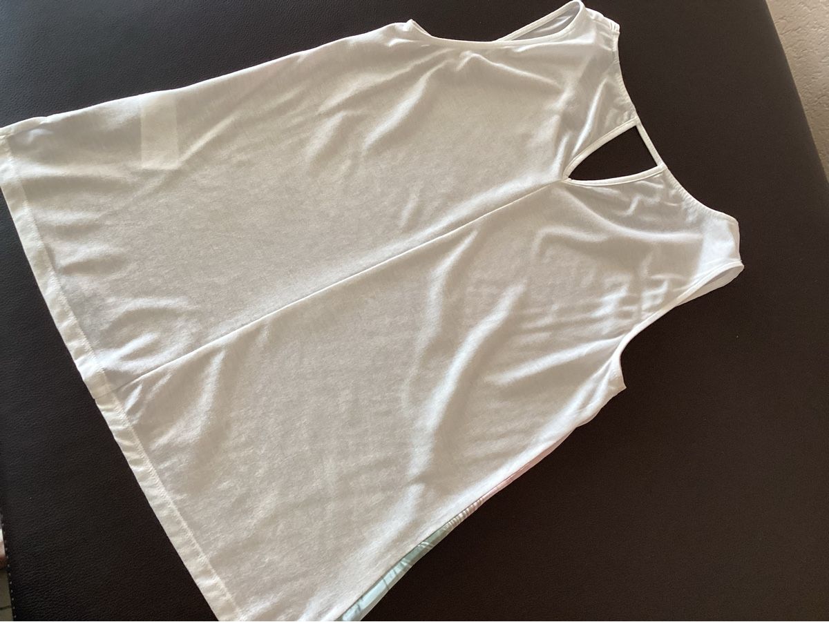 Tom Tailor Top: Tom Tailor Top mit Palmenprint Grösse S – Usato da Cham venduto da Lanza08 2