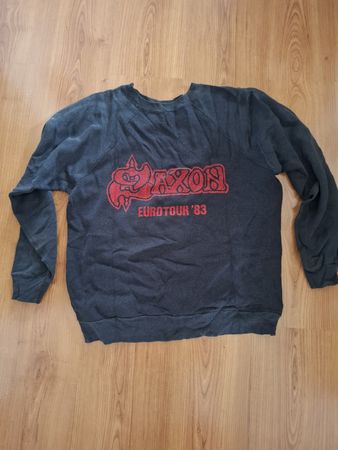 True Vintage orig 80s Saxon Pulli. Eurotour 1983🤘