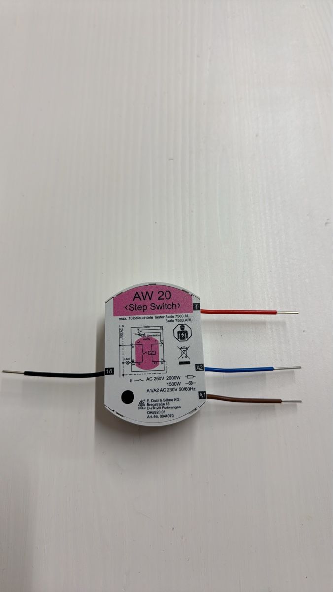 Eltako Interruttori: Dold AW 20 Step Switch - Neuwertig - Top Zustand – Nuovo (secondo la descrizione) da Rheinfelden venduto da conejo74