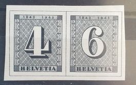 2052) W12,13, aus Sonderblock im  paar postfrisch Kt 90