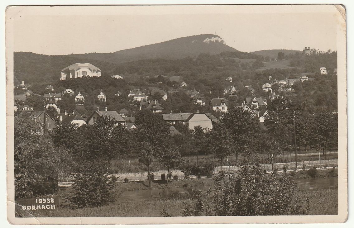 Ansichtskarten: Foto-AK Dornach 1937 – Gebraucht aus Fislisbach von Zigzag12