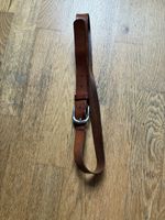 Gürtel Leder braun mit Schnalle guter Zustand