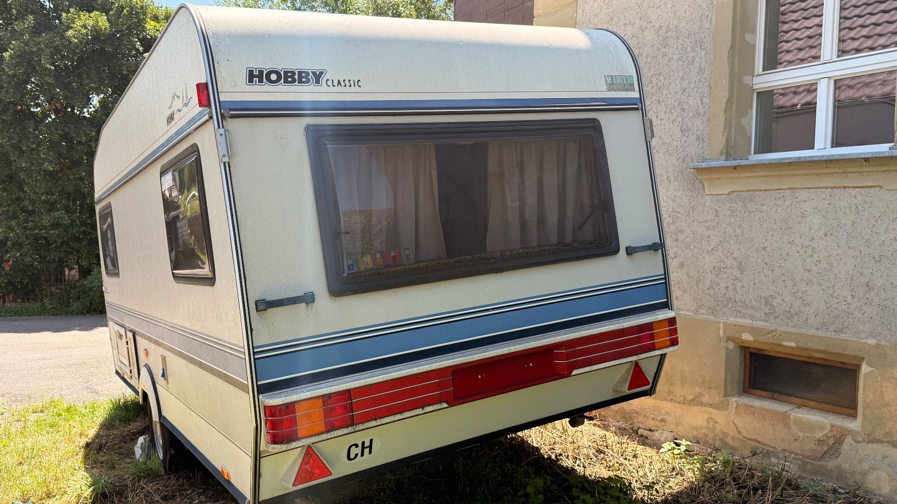 Rimorchi: Hobby Wohnwagen weiss, Defekt – Difettoso da Kölliken venduto da elgringosuizo 4