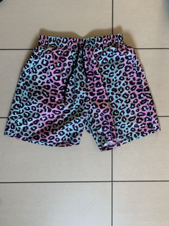 Pantaloncini Romwe a macchie di leopardo taglia M