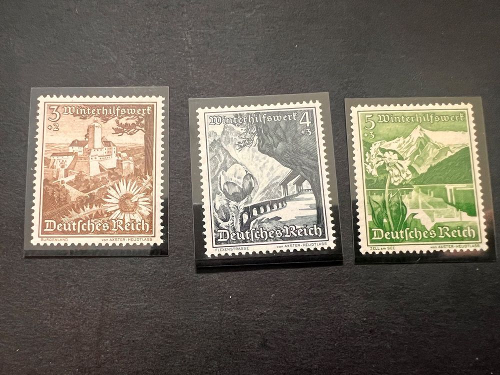 Prophila Collection Briefmarke Deutsches Reich 683 – 1938 Winterhilfswerk: Landschaften/Blumen