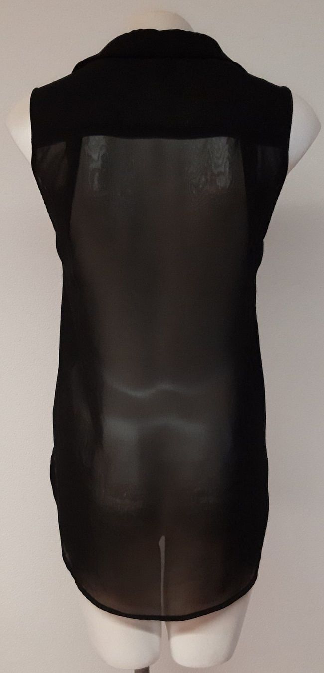 H&M Top: H&M Damen Durchsichtig top Schwarz Gr.36 – Nuovo (secondo la descrizione) da Seuzach venduto da VT-Collections2 2