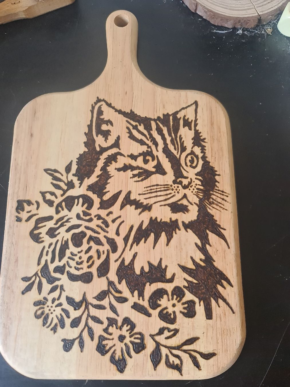 Articoli in legno: küchenbrett katze – Nuovo (secondo la descrizione) da Siebnen venduto da Holzwork75