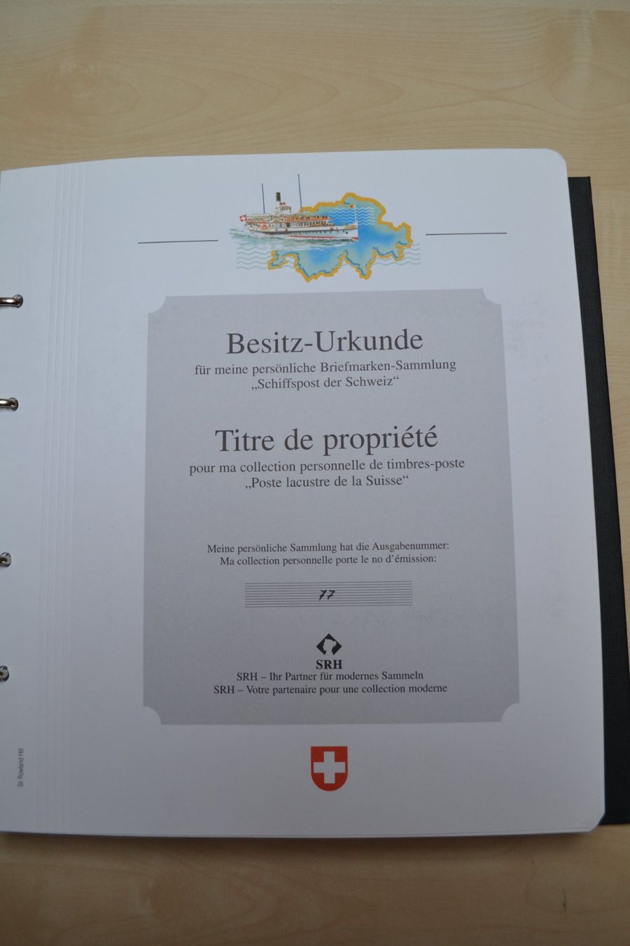 Tutti i francobolli: Schiffspostbriefe mit 32 Seiten – Usato da Beinwil am See venduto da kajak55 1