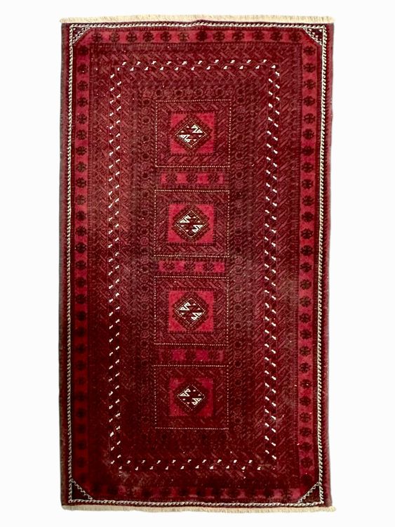 Tapis persan noué main - antique - tapis nomade Gaschgai - - Catawiki