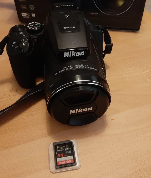 Nikon Coolpix P900 inkl. Joby Gorillapod (tripod/Stativ) Kaufen auf