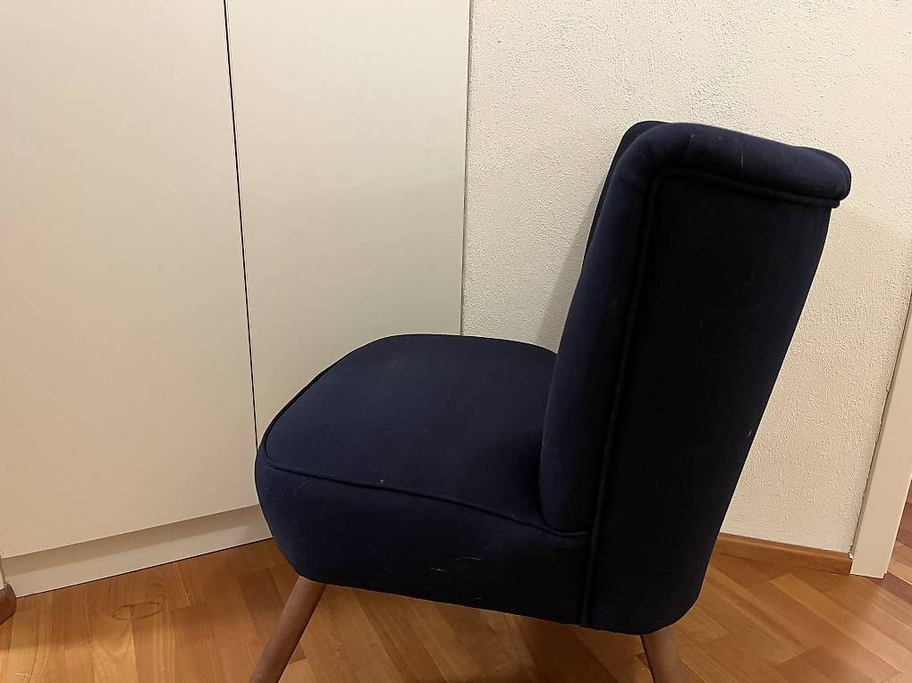 Fauteuils: Cocktailsessel blau – D'occasion à Altendorf par kelwitt0 2