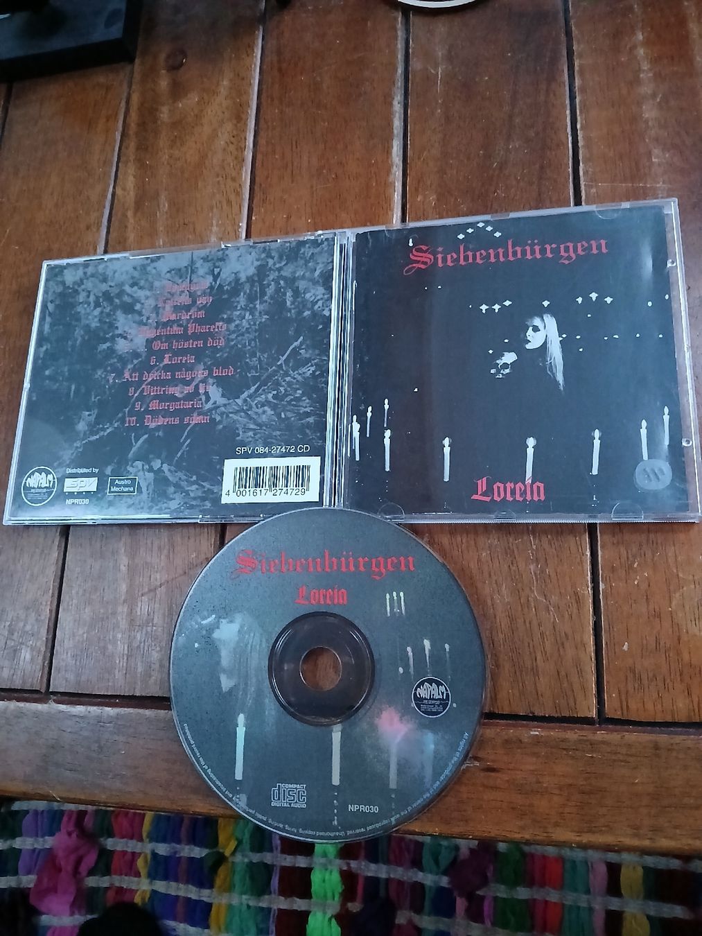 CD: siebenburgen- loreia  – Usato da St-Cergue venduto da VeganWarrior
