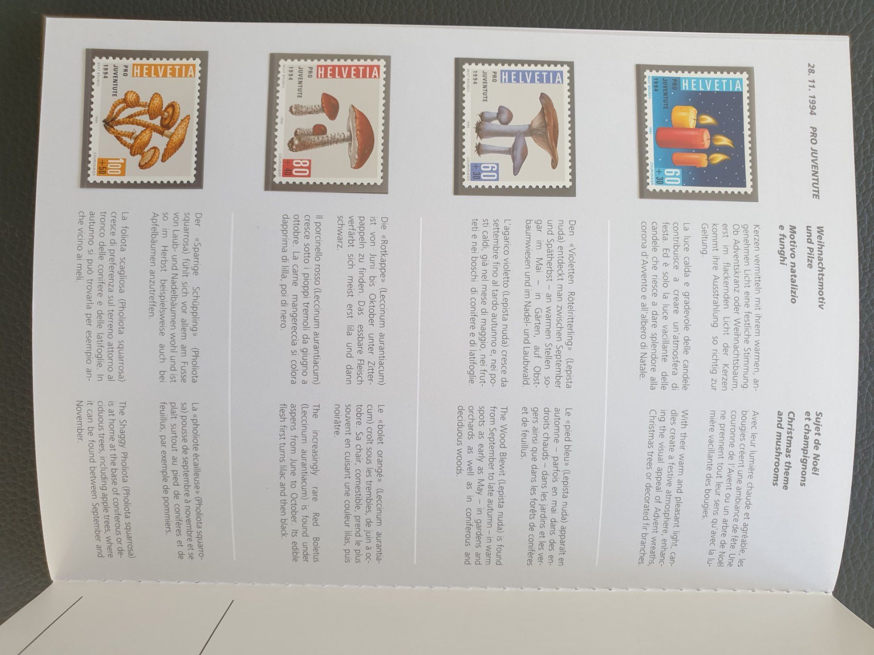 Alle Briefmarken: Jahresbuch CH Briefmarken 1994 postfrisch Top – Neu (gemäss Beschreibung) aus Frauenfeld von Kasico 8