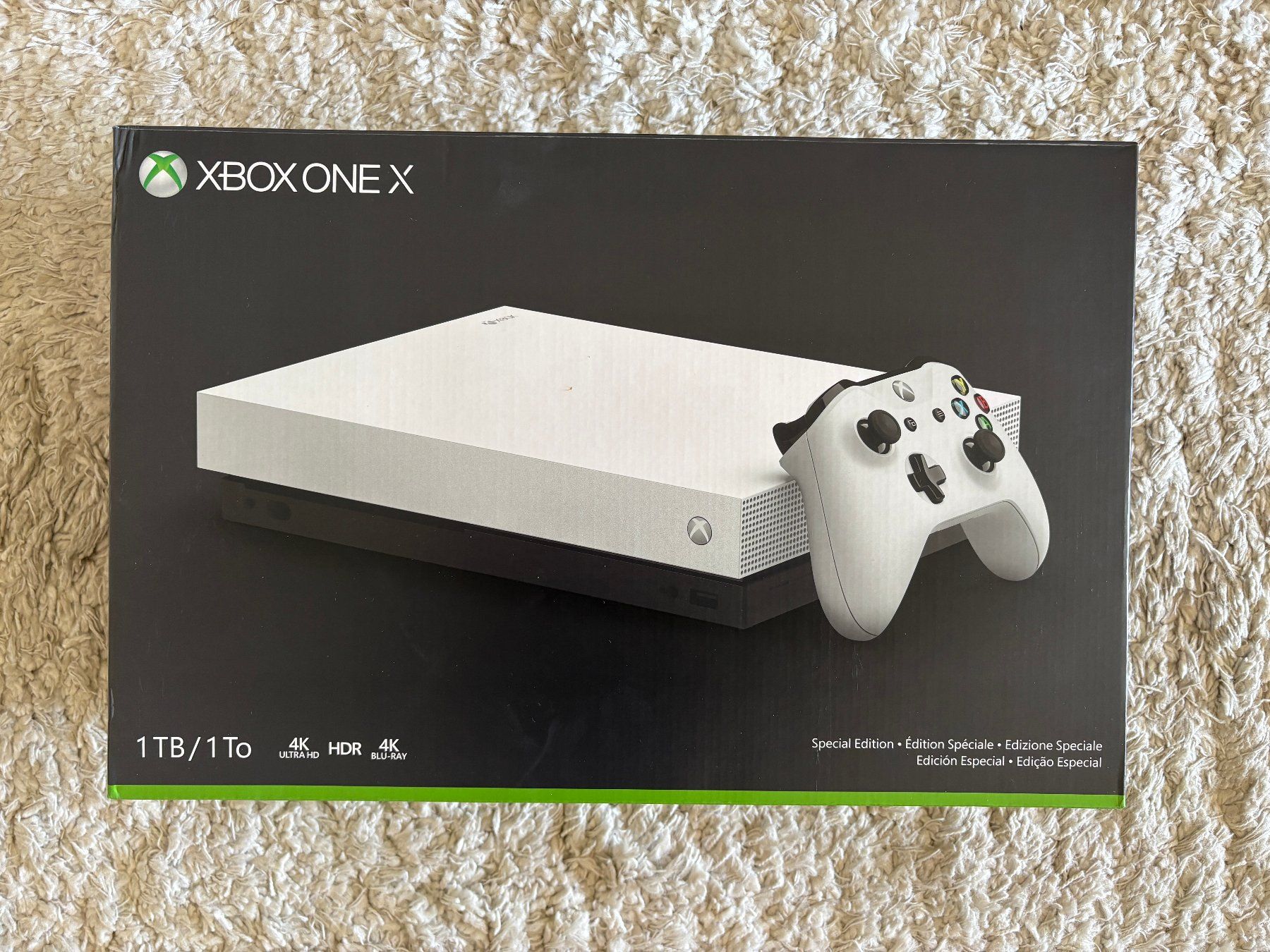 Microsoft Console: Xbox One X Edition Robot White / TOP / RARITAT – Usato da Petit-lancy venduto da Jototti