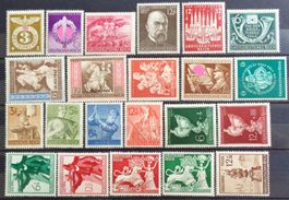 DEUTSCHES REICH: Ein Lot Postfrische ** aus 1942–1945