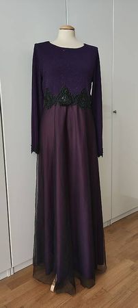 Festliches Kleid violett