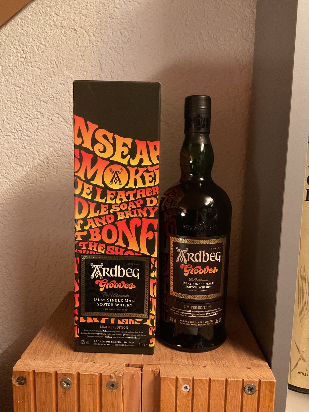 Ardbeg Bevande alcoliche: Ardbeg Grooves ab 1.- – Nuovo e nell'imballaggio originale da Mülchi venduto da Lafite70