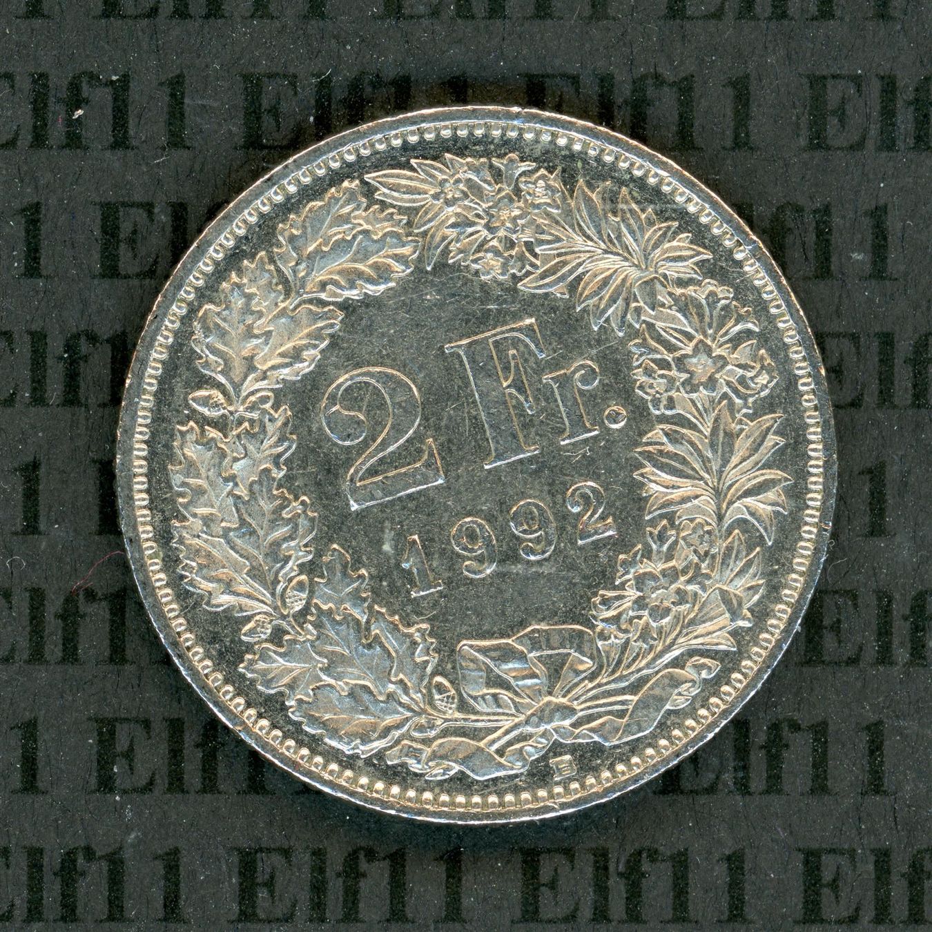 Tutti le monete: CHF___2.00 1992 -vz 2 Franken – Usato da Widnau venduto da Elf11