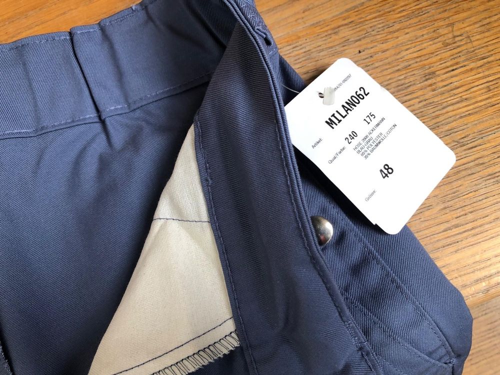 Pantaloni: Arbeitshose Blau Gr. 48 ( 3 ) – Nuovo (secondo la descrizione) da Schübelbach venduto da Dolly990_2 2