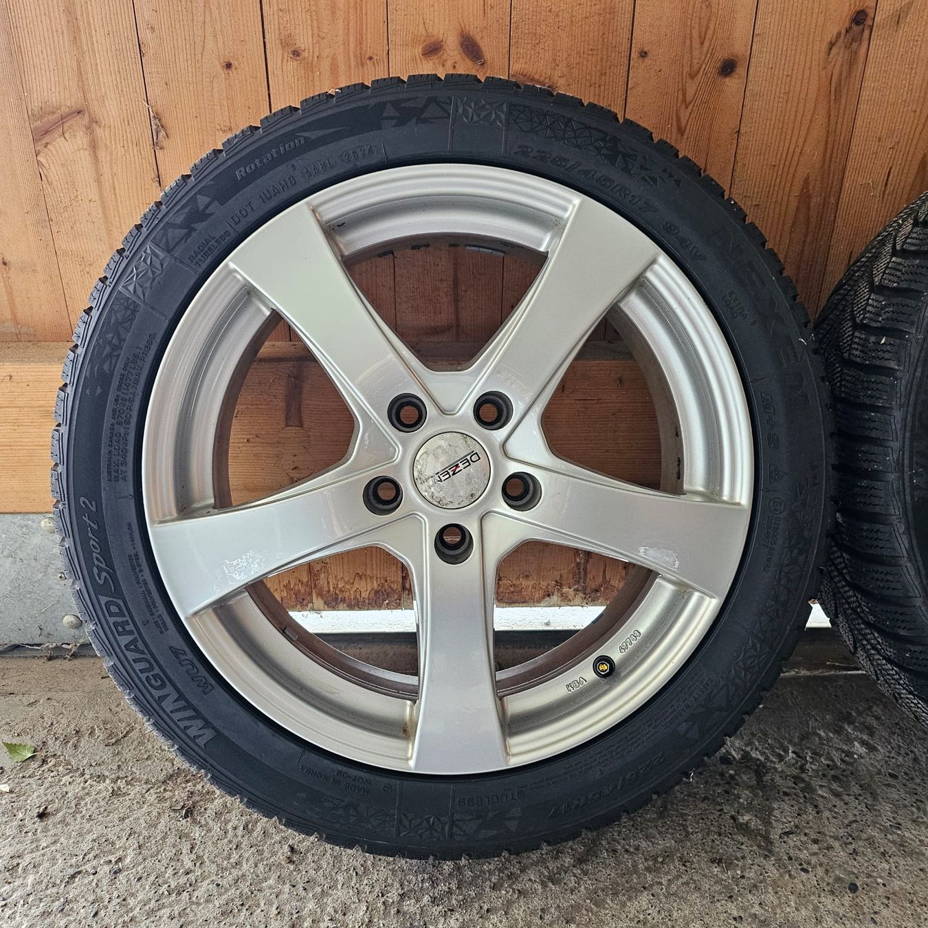 Pneumatici & Ruote complete: Winterräder – Usato da Züberwangen venduto da prinz09 3