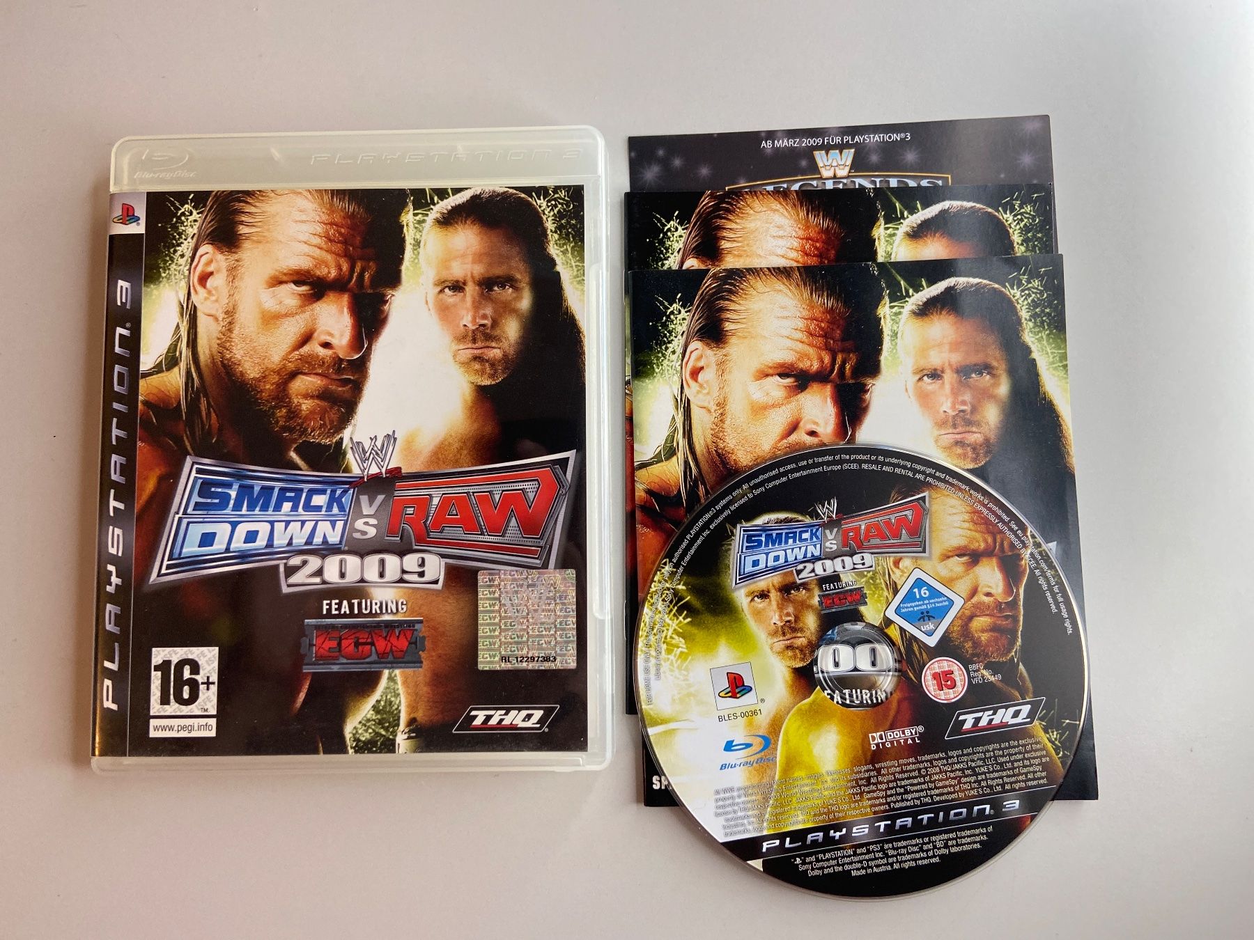 Sony Giochi: Smack Down Vs Raw 2009 - PS3 – Usato da St.gallen venduto da taduz