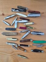 Sackmesser alt diverse Zustand gemäss Bilder