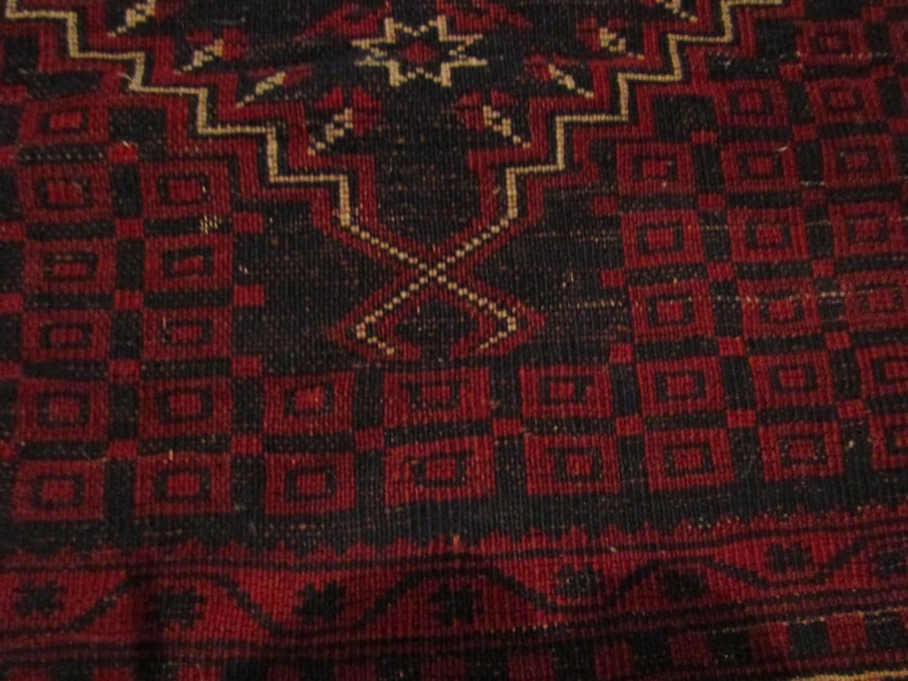 Teppiche: Teppich schwarz/rot, handgeknüpft – Gebraucht aus Herzogenbuchsee von Winigo 5