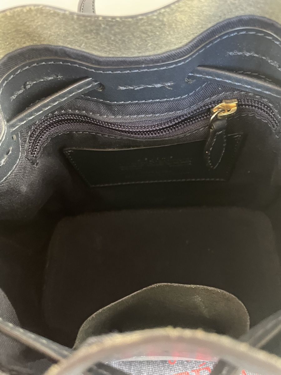 Borse da donna: Celine Lefebure Beuteltasche dunkelblaues Leder – Usato da Baar venduto da sabisun66 4