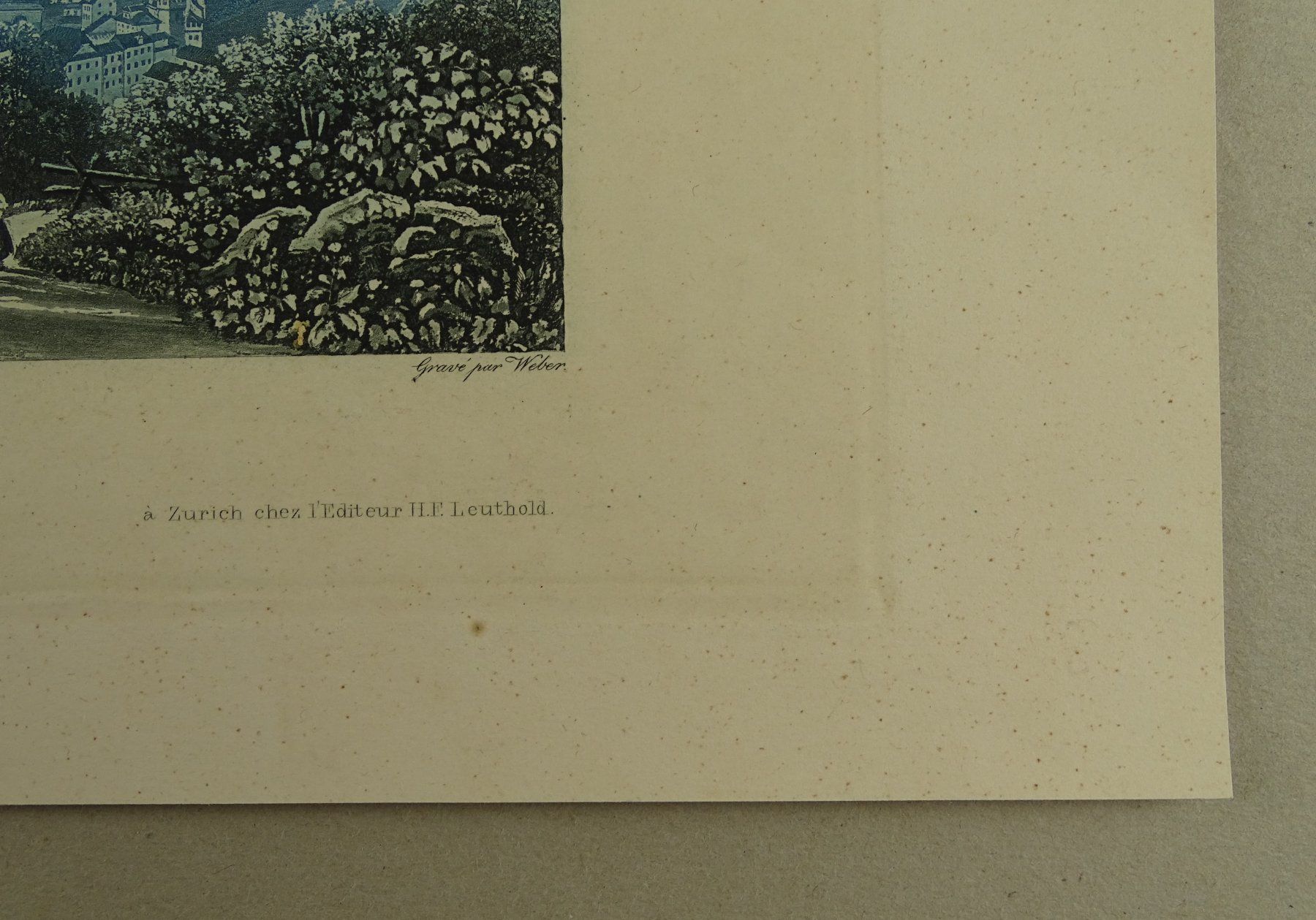 Incisioni: LUZERN, AQUATINTA UM 1840 – Usato da Grüningen venduto da Kartensammler 5