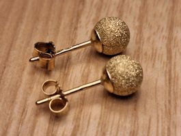 Ohrstecker Gelbgold 18K (punziert 750)