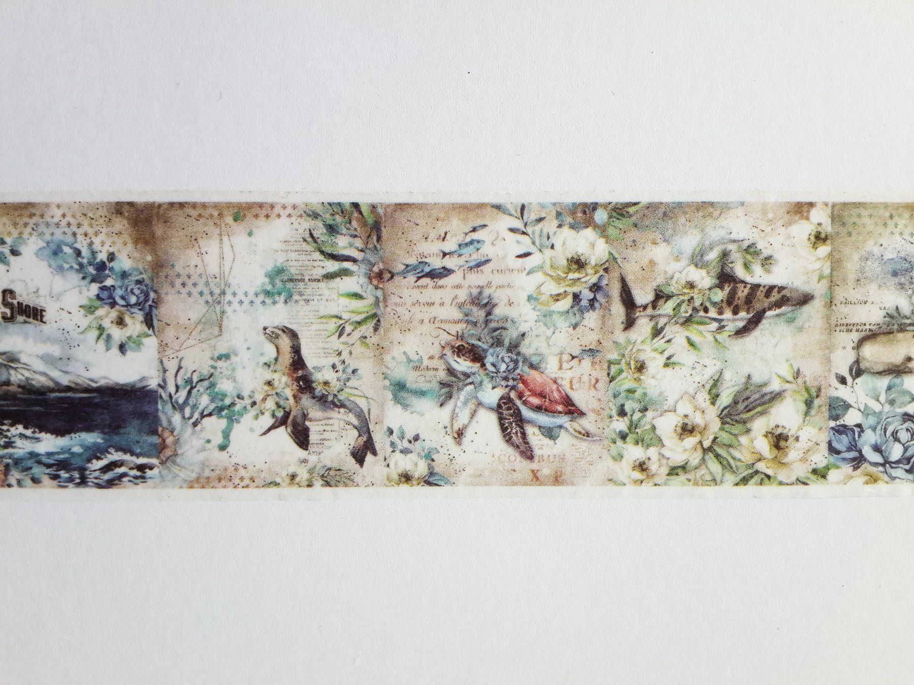 Aufkleber: Washi Tape "Under the Sea" – Neu und originalverpackt aus Löhningen von Fourbi18 2