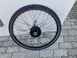 Hinterrad mit E Naben Motor Easy Motion, 28 Zoll