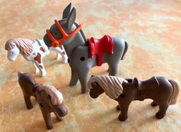 Playmobil Esel und Ponies