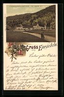 Litho Einsiedeln, Frauenkloster in der A