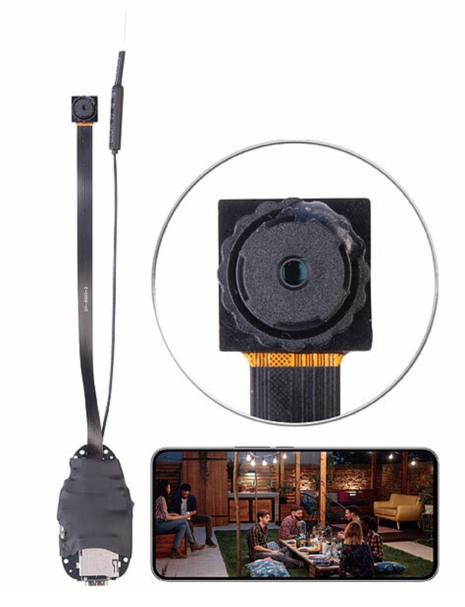 Fotocamera: Mikro-Kamera: 2er-Set 2K-Micro-Einbaukameras – Nuovo e nell'imballaggio originale da Bülach venduto da StoreInShop.com 8
