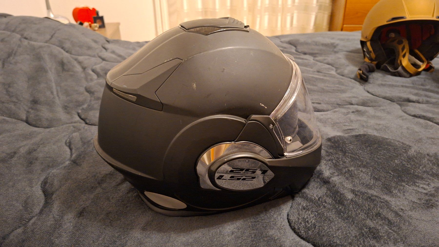 Caschi & visiere: Casco modulare LS2 Valiant nero con interfono – Usato da Riva San Vitale venduto da Stekri 6