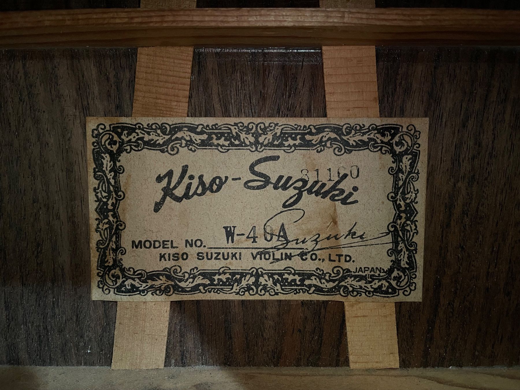 Suzuki Strumenti musicali: Western Gitarre Suzuki&Co – Usato da Thun venduto da Palmeli 9