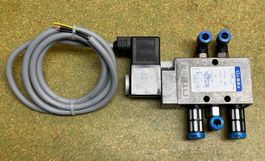FESTO Magnetventil MFH-5-1/8  mit 24V Spule und Stecker
