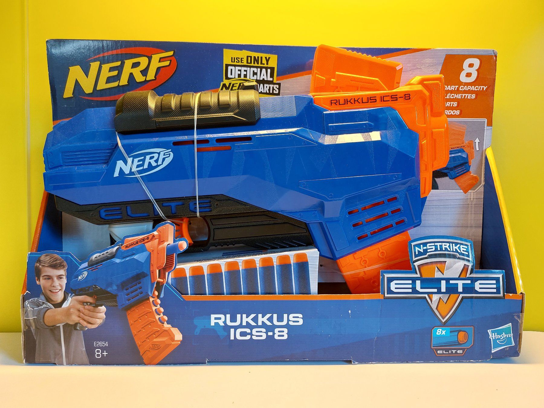 Nerf Giocattoli: Nerf Rukkus ICS-8 NEU – Nuovo e nell'imballaggio originale da St.Gallen venduto da TinasBauundSpiel