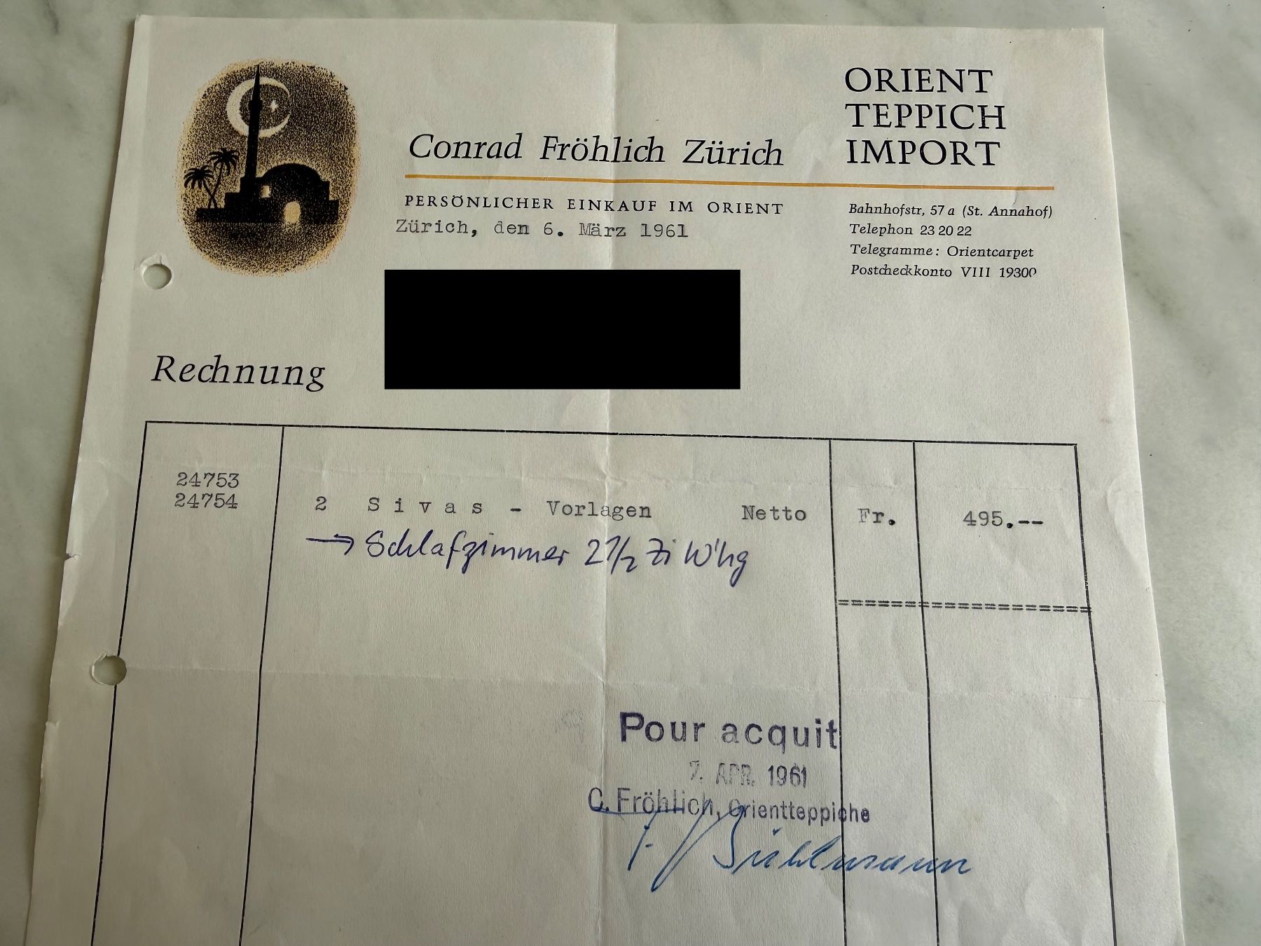 Tapis: Orient-Teppich Sivas – D'occasion à Schlieren par rom_7z6m 1