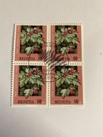 Timbres Pro Juventute 1993 oblitérés Suisse 80+40c.